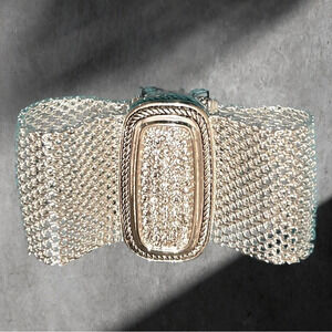 Silver Fashion Magnetic Bracelet